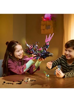 LEGO Dreamzzz The Never Witch’S Midnight Raven Animal Toy For Kids Aged 9 And Over, Playset For Boys And Girls, Rebuild A Fantasy Hut As A House, Spider Or Bird Figure 71478 (1203 Pieces)  - Image 5