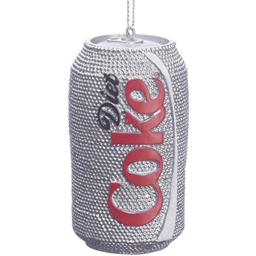 Kurt Adler CocaCola Diet Coke Can Christmas Ornament
