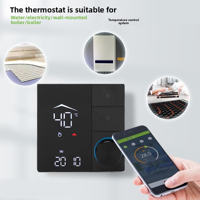 WiFi Smart Thermostat 16A with Sensor Cable Remote Control 3 Modes Temperature Controller - Image 4