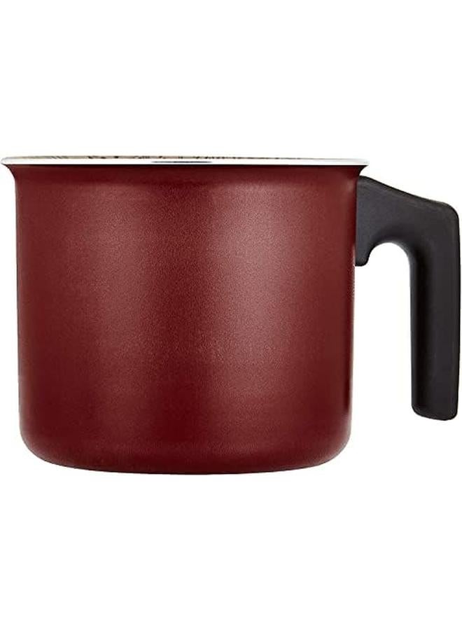 TRAMONTINA Paris 12Cm 1.1L Red Aluminum Multipurpose Boiler With Interior And Exterior Starflon Max Nonstick Coating - Image 2