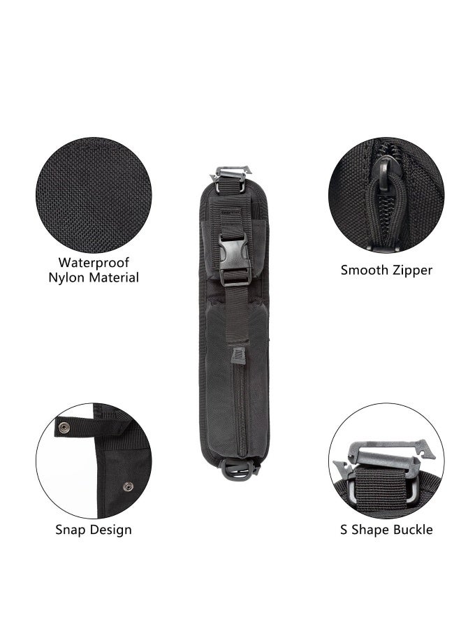 Generic 2 Pack Backpack Shoulder Strap, Molle Accessory Pouch, Molle EDC Waist Pouch,Tactical Compact EDC Pouch Additional Backpack Strap, Suitable for Hiking - Image 4