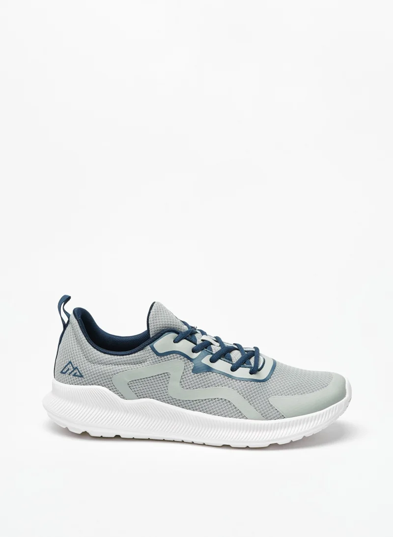 شو اكسبرس Mens Oaklan Textured Lace Up Sports Shoes By Shoexpress
