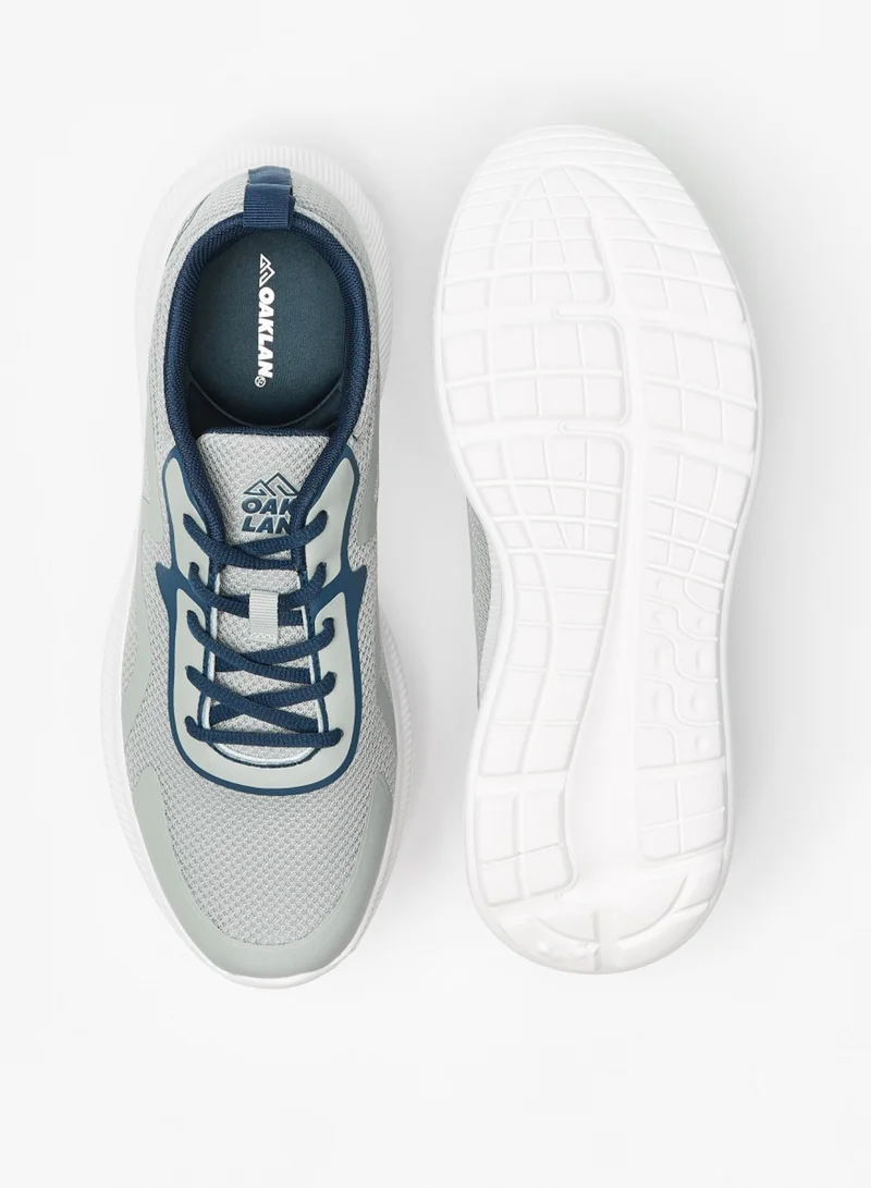 شو اكسبرس Mens Oaklan Textured Lace Up Sports Shoes By Shoexpress