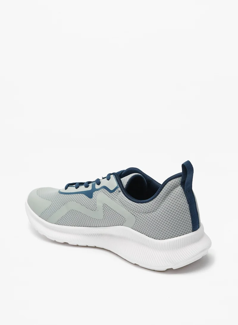 شو اكسبرس Mens Oaklan Textured Lace Up Sports Shoes By Shoexpress