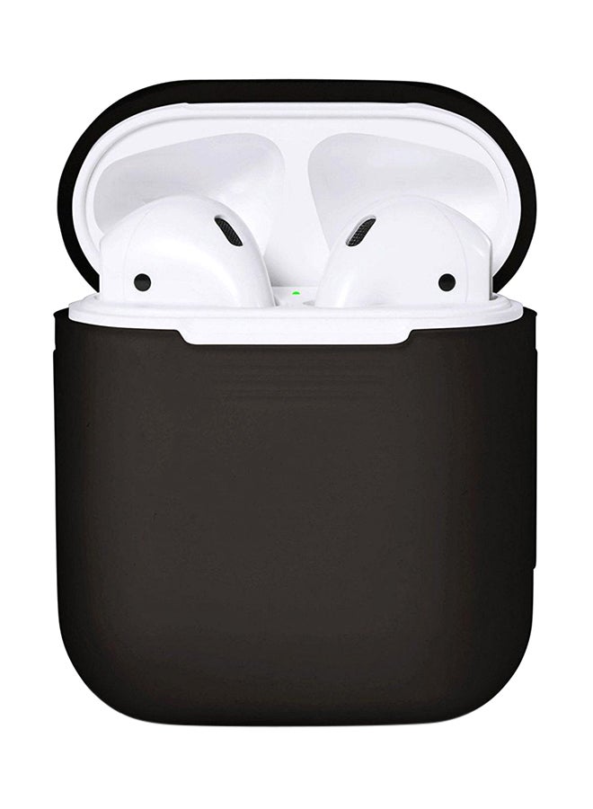 Case Cover For Apple AirPods Black - Image 1
