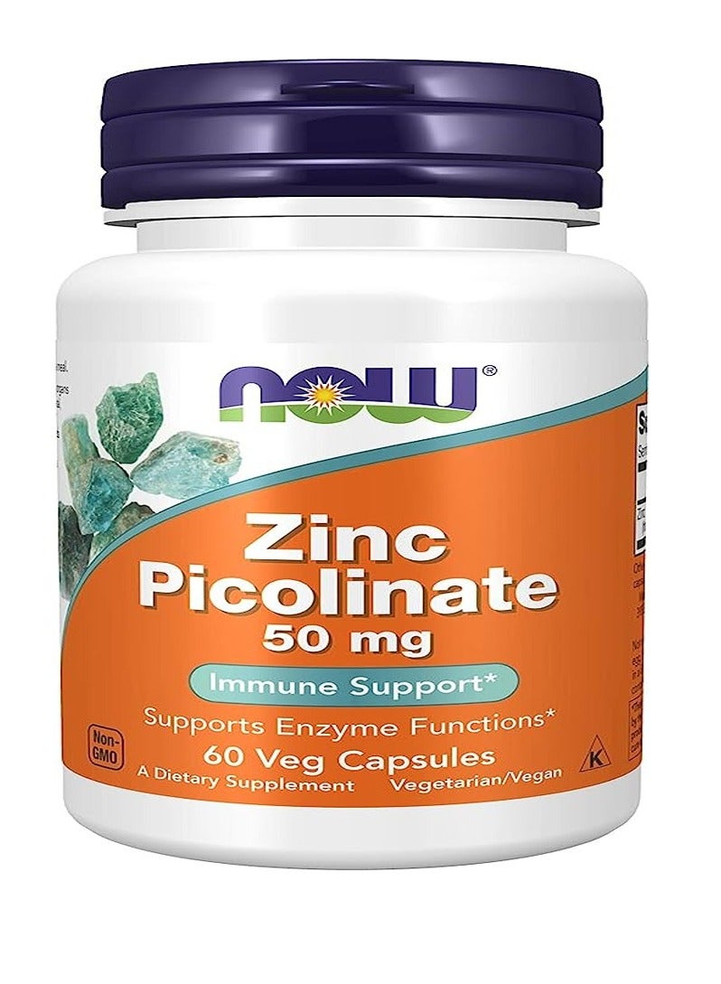 ناو زنك بيكولينات 50 ملغ 60 قرص