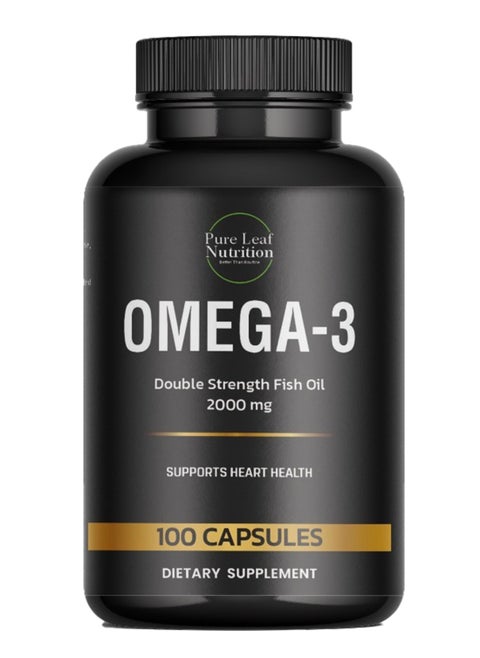 Omega 3 2000mg Double Strength 100 Softgels