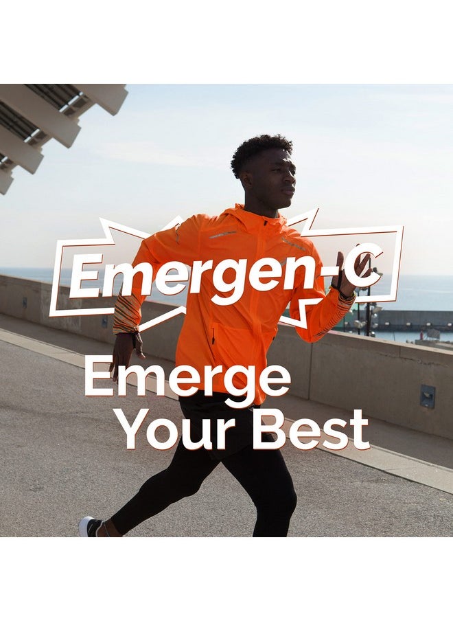 Emergen-C Elderberry Fizzy Drink Mix Elderberry Immune Support Natural Flavors With High Potency Vitamin C 18 Count  - Image 3