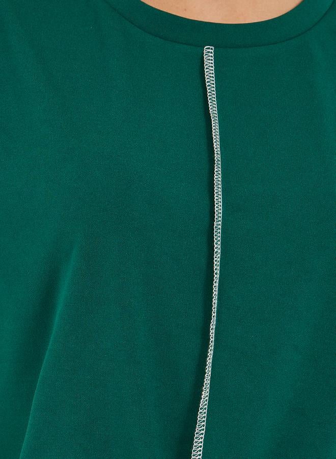 Styli Solid Crop Top and Wide Leg Pants Co-Ords - Image 4