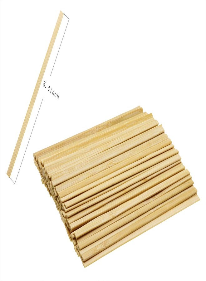 Mini Skater 5.4 Inch Bamboo Coffee Stirrers Eco Friendly Biodegradable Stir Sticks for Tea Hot Cold Beverages (100) - Image 3
