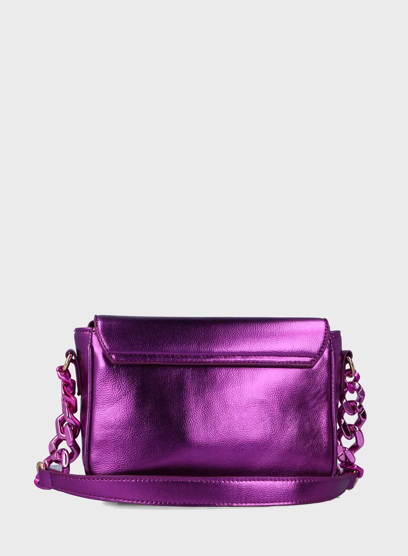 MENBUR Meliade Metallic Satchel