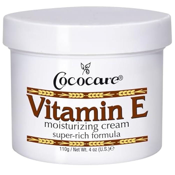 Cococare Vitamin E Moisturizing Cream, 4Oz - Image 1
