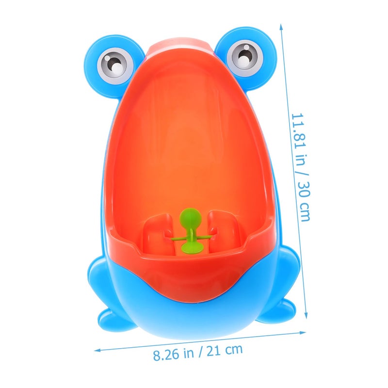 Yellow Frog Shape Rotating Hanging Potty Training Urinal For Toddlers Boys And Girls - Image 3