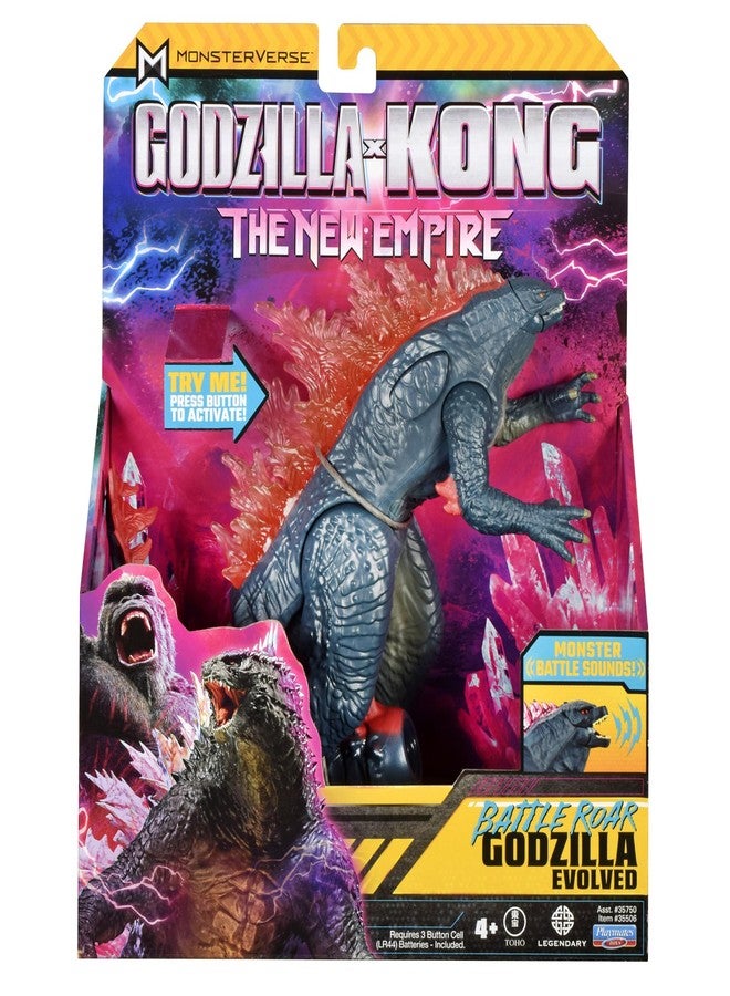 Godzilla x Kong 7" Battle Roar Godzilla Figure by Playmates Toys - Image 4