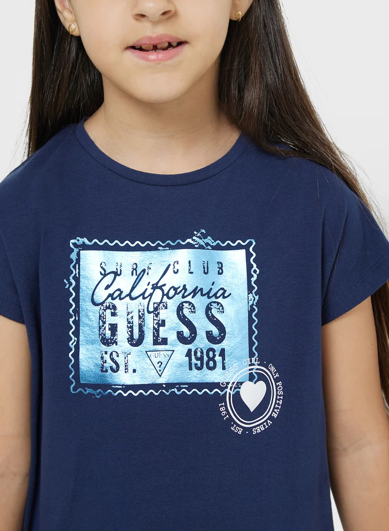 GUESS Kids Logo T-Shirt