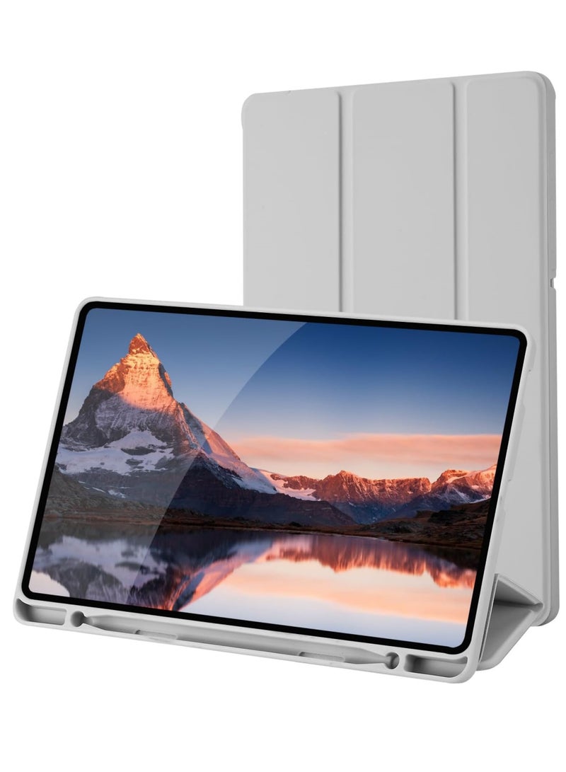 روك بو غطاء لسامسونج جالاكسي تاب S6 لايت مقاس 10.4 بوصة 2024/2022/2020 مع حامل قلم S Pen جراب لوحي نحيف مع ظهر ناعم من مادة TPU للاستيقاظ / النوم التلقائي - Image 1