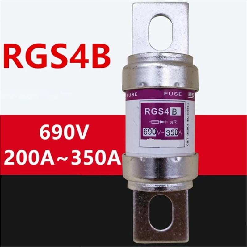 RGS4B صمام انصهار سريع الانصهار 690 فولت 315 أمبير 5 قطع - Image 3