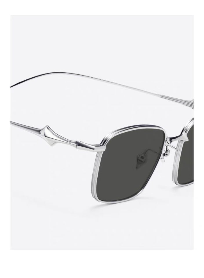 GENTLE MONSTER VANTA Metal Square Frame UV Protection Sunglasses - Image 4