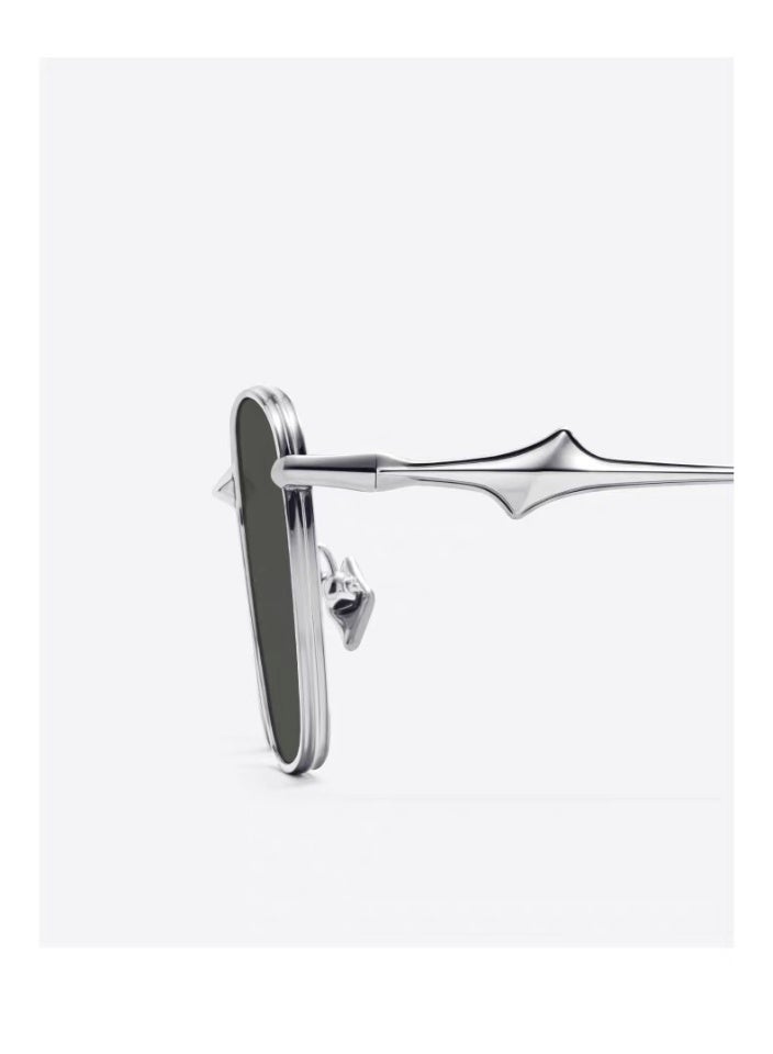 GENTLE MONSTER VANTA Metal Square Frame UV Protection Sunglasses - Image 3