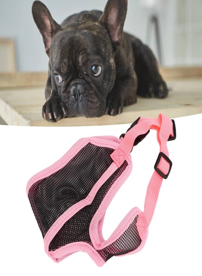 ناروت كمامة شبكية للكلاب مضادة للنباح والعض والمضغ، مصنوعة من قماش شبكي ناعم ومريح وحزام قابل للتعديل، مناسبة للكلاب الصغيرة والمتوسطة والكبيرة (M) - Image 2