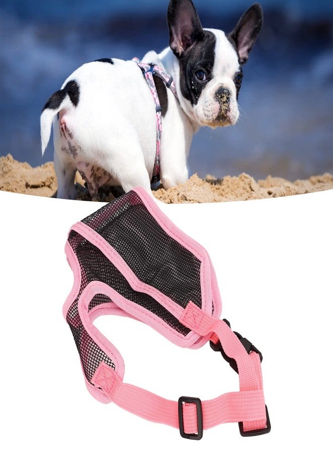 ناروت كمامة شبكية للكلاب مضادة للنباح والعض والمضغ، مصنوعة من قماش شبكي ناعم ومريح وحزام قابل للتعديل، مناسبة للكلاب الصغيرة والمتوسطة والكبيرة (M) - Image 3