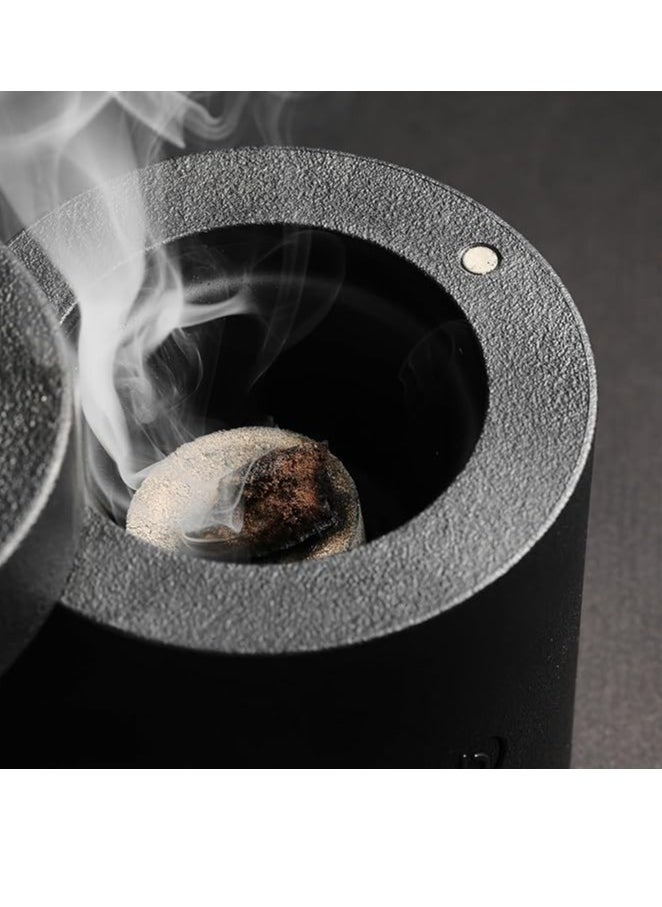 ELTRAZONE BK-108 Electronic Medkhan – Rechargeable USB Electric Incense Burner and Aroma Diffuser for Bakhoor – Portable Muslim Medkhan for Car, Home, and Office Use – Elegant Design with Fast Heating Element - Image 3