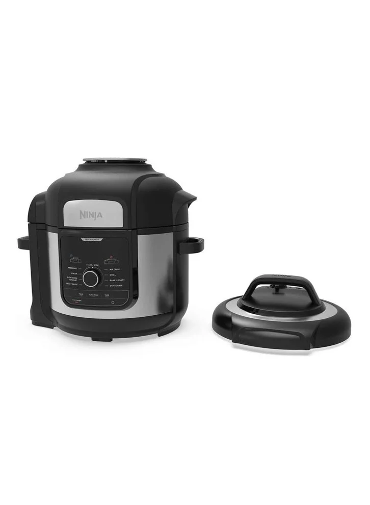 نينجا Ninja Op500 Foodi Ultimate Pressure Cooker With Crisping Imax 9 In 1 Multi 1760 Watts, 7.5 Litre Capacity, Black, Nutri Ninja"Min 2 year manufacturer warranty"