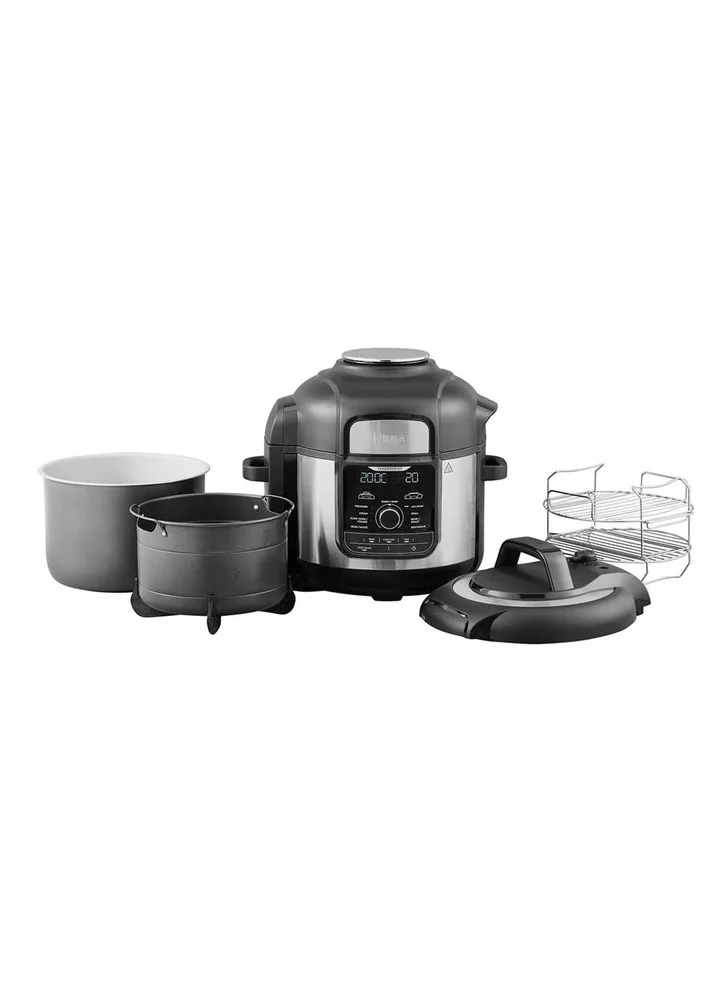 نينجا Ninja Op500 Foodi Ultimate Pressure Cooker With Crisping Imax 9 In 1 Multi 1760 Watts, 7.5 Litre Capacity, Black, Nutri Ninja"Min 2 year manufacturer warranty"