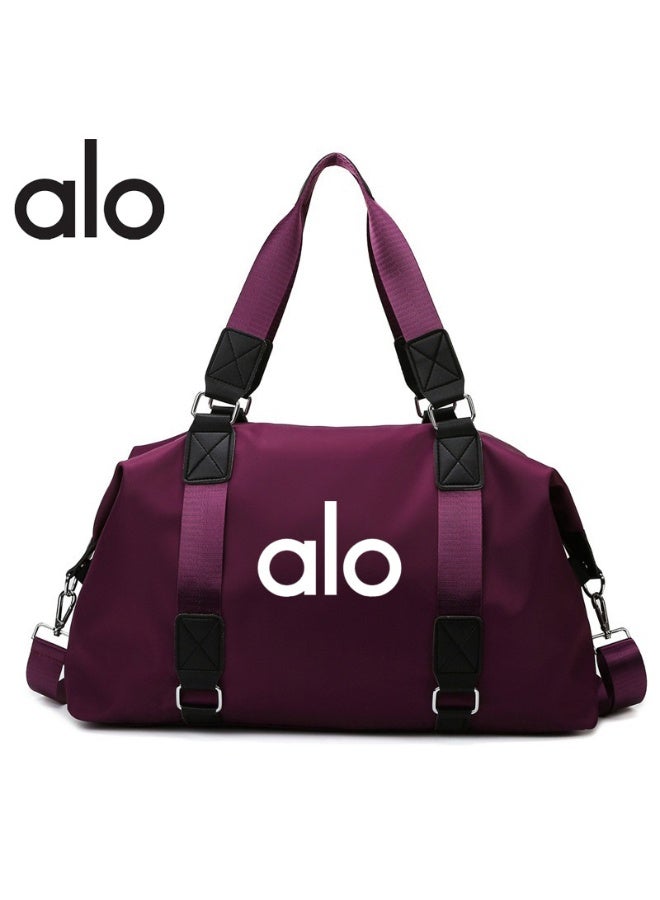 alo Alo Yoga Women's Fitness Bag - Large Capacity Yoga Bag with Wet/Dry Separation