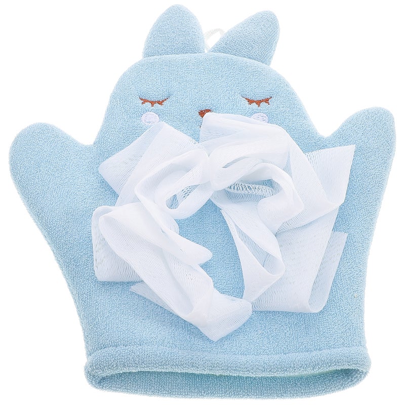 🧸 مناديل غسل أطفال مزدوجة الجوانب لتنظيف فعال وتقشير لطيف - Image 5