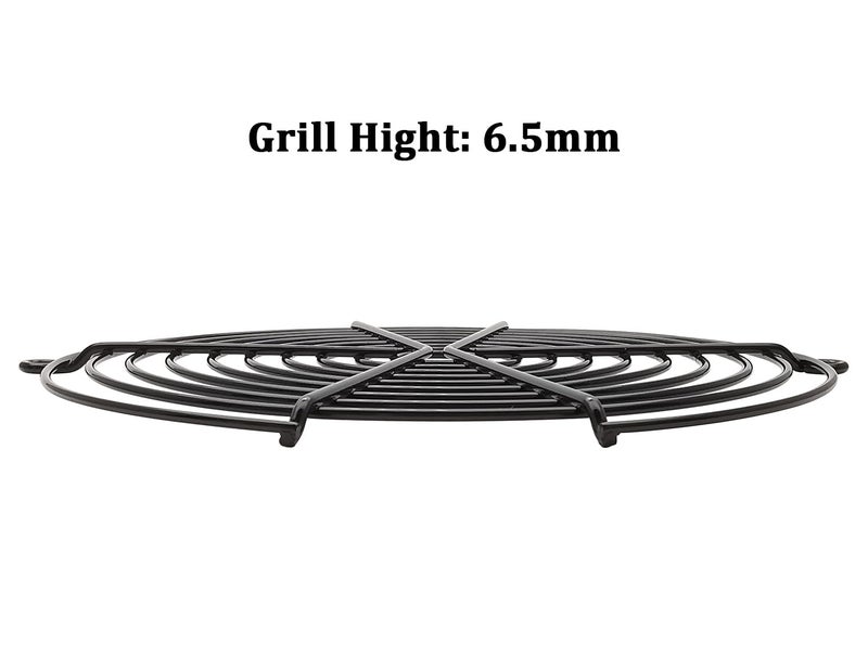IMSurQltyPrise 172mm Computer Case Fan Filter Grills, Finger Guard Protection Cover, Black Color - 2 Pack - Image 5