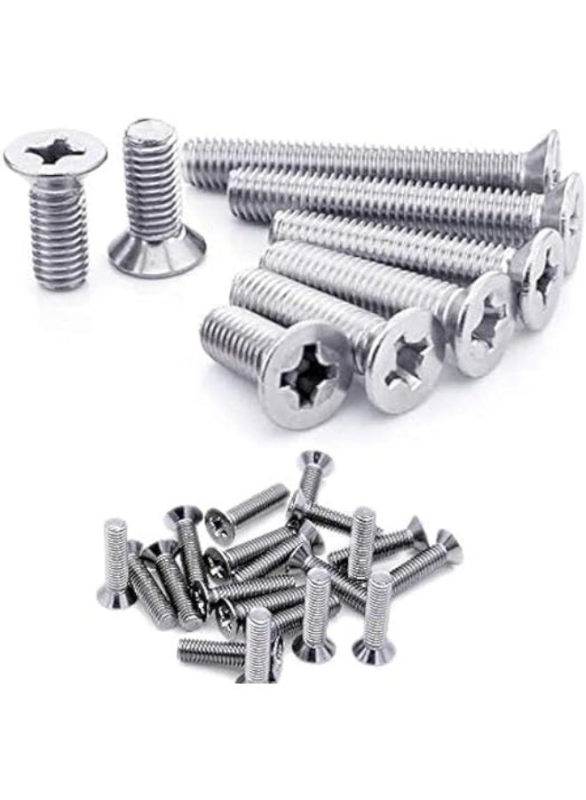 Royal Apex Royal Apex Machine Screw Csk Philip And Countersunk Head For Diy Electrical And Kitchen Furniture Pull Cabinet Door Handles Pack Of 25 - Image 2