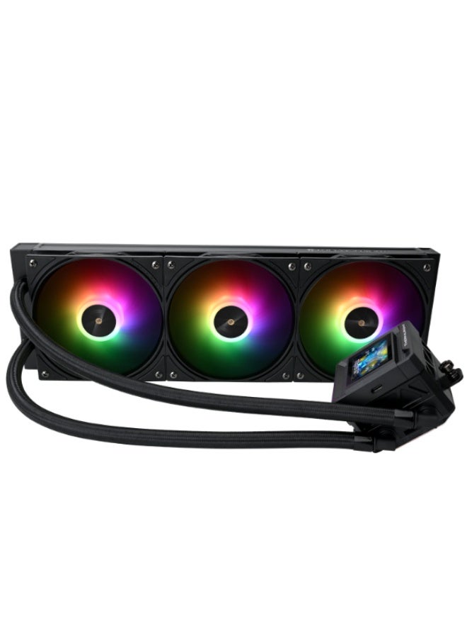 Thermalright Thermal right Frozen Warframe 360 SE Argb With 2 inch screen Black - Image 4