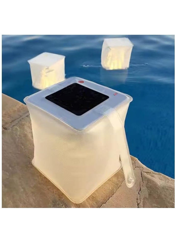 Generic Solar Inflatable Lantern – Waterproof, Portable LED Light for Camping, Hiking, Emergency, Pool, Garden – USB & Solar Rechargeable  - Image 5