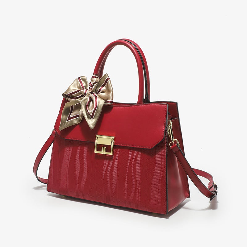 Bridal Bag 2023 High-Grade Elegant National Style Embroidered Handbag Large Capacity Shoulder Crossbody Wedding Bag - Image 3