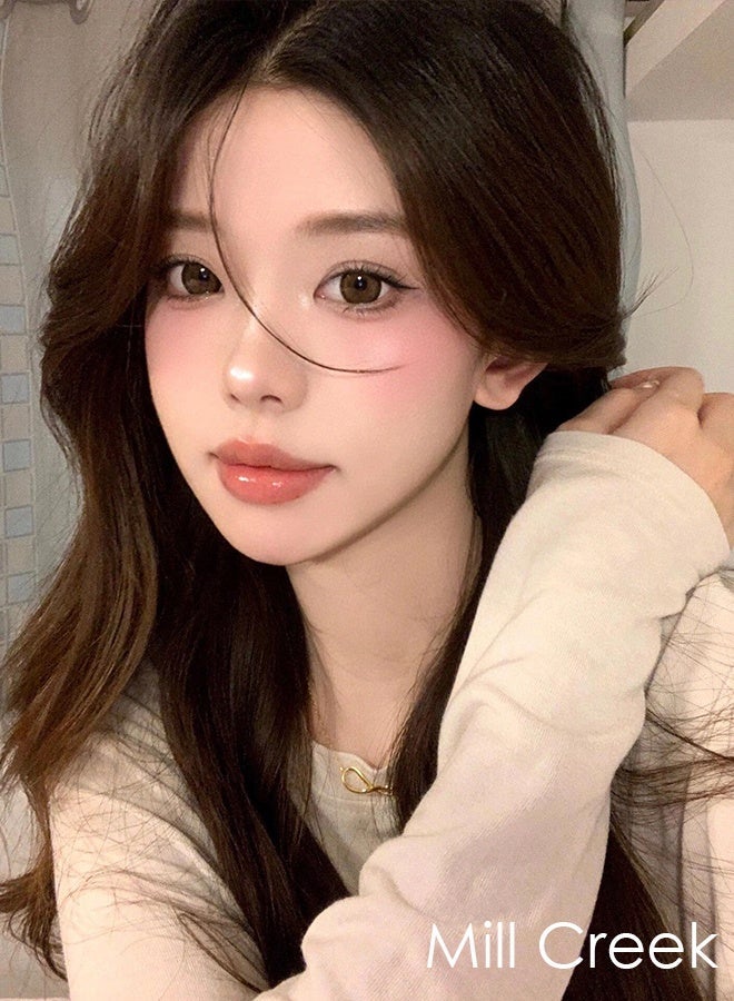 ميل كريك لنزات ملابس ملونة Mill Creek بحجم 14.2 ملم – يمكن استخدامها لمدة 12 شهرًا – زوج واحد من لنتين – لنزات رام بدرجة انجما - Image 3