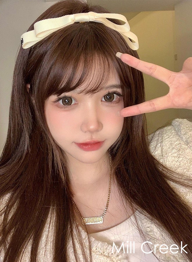 ميل كريك لنزات ملابس ملونة Mill Creek بحجم 14.2 ملم – يمكن استخدامها لمدة 12 شهرًا – زوج واحد من لنتين – لنزات رام بدرجة انجما - Image 4