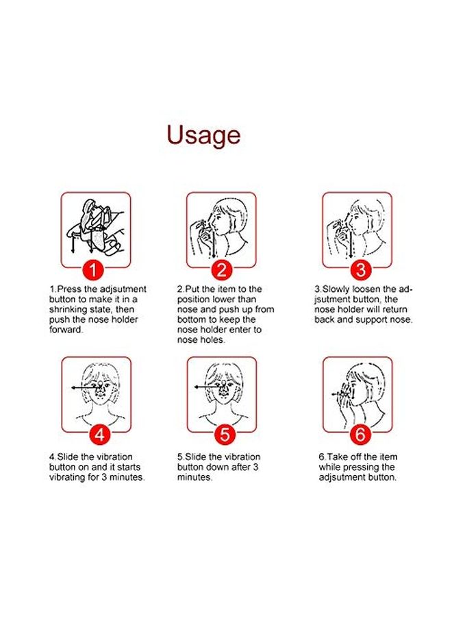 نيبمينينت مشد تنحيف الأنف . وردي/أبيض - Image 3