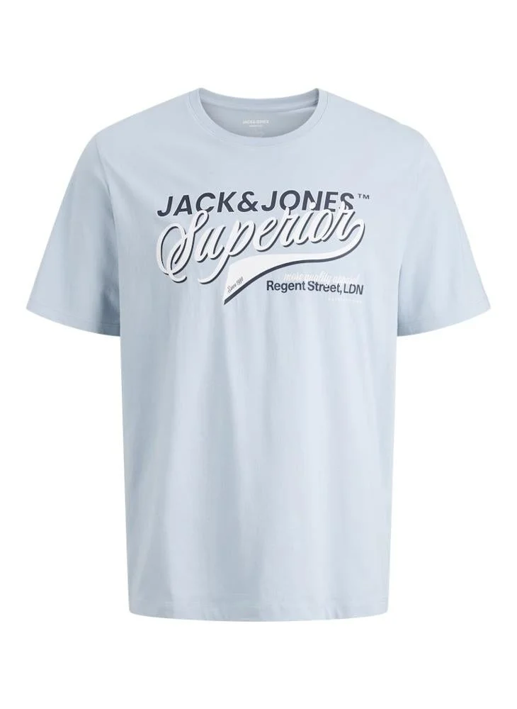 JACK & JONES  Graphic Crew Neck T-Shirt for Men | Best Price UAE