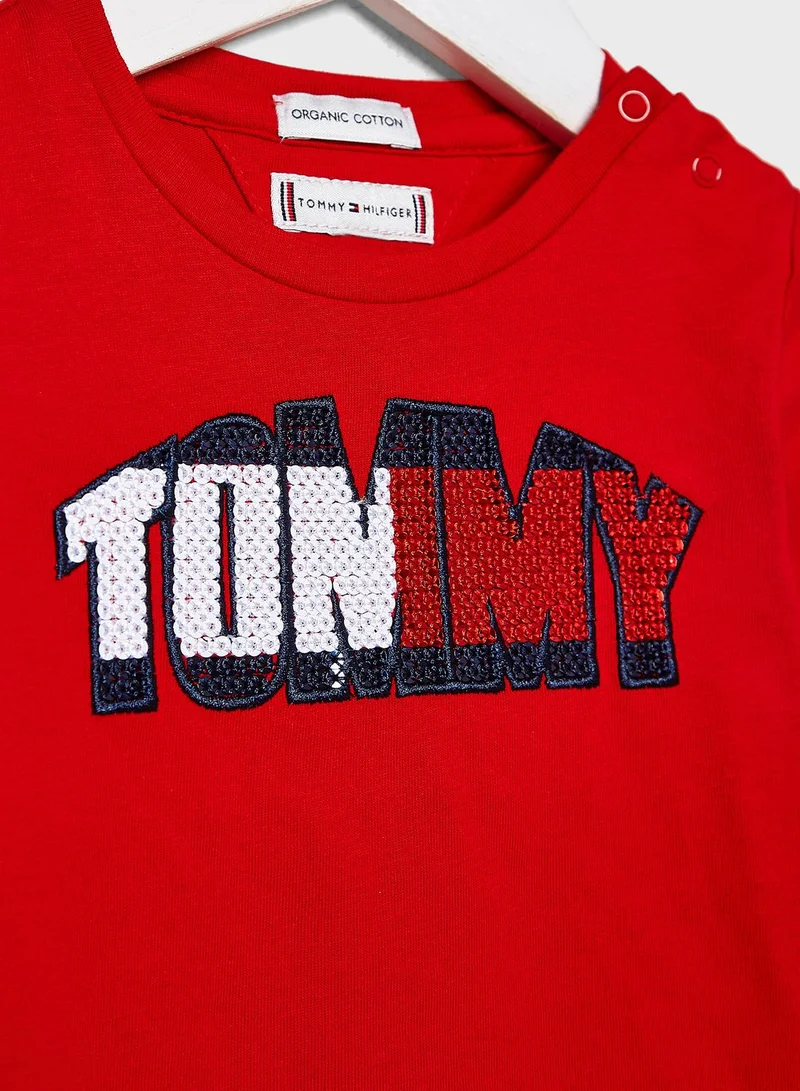TOMMY HILFIGER Kids Flip Sequins T-Shirt