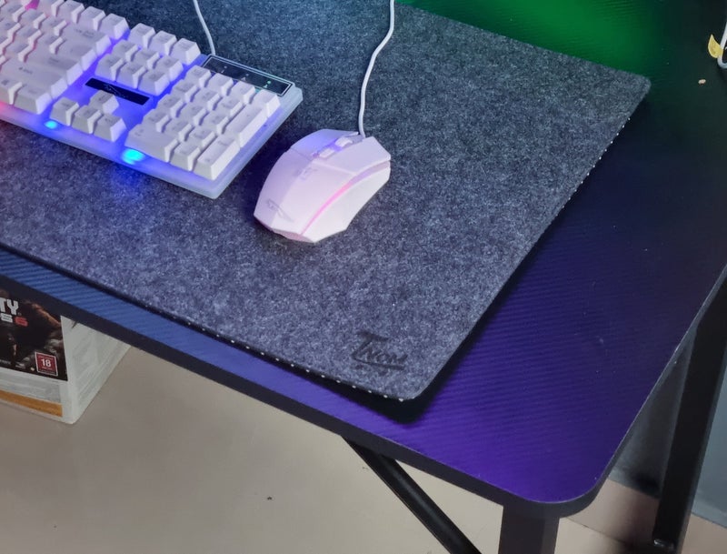 TNOM Large Office Mouse Pad, Gaming Mouse Pad, 800 x 300 x 3mm, 31.5 x 11.8 x 0.157 inches, Gaming Mouse Pad, XXL Desk Pad, Non-Slip Desk Pad, XL Gaming Mouse Pad, Suitable for Gaming, Office and Home - Image 5