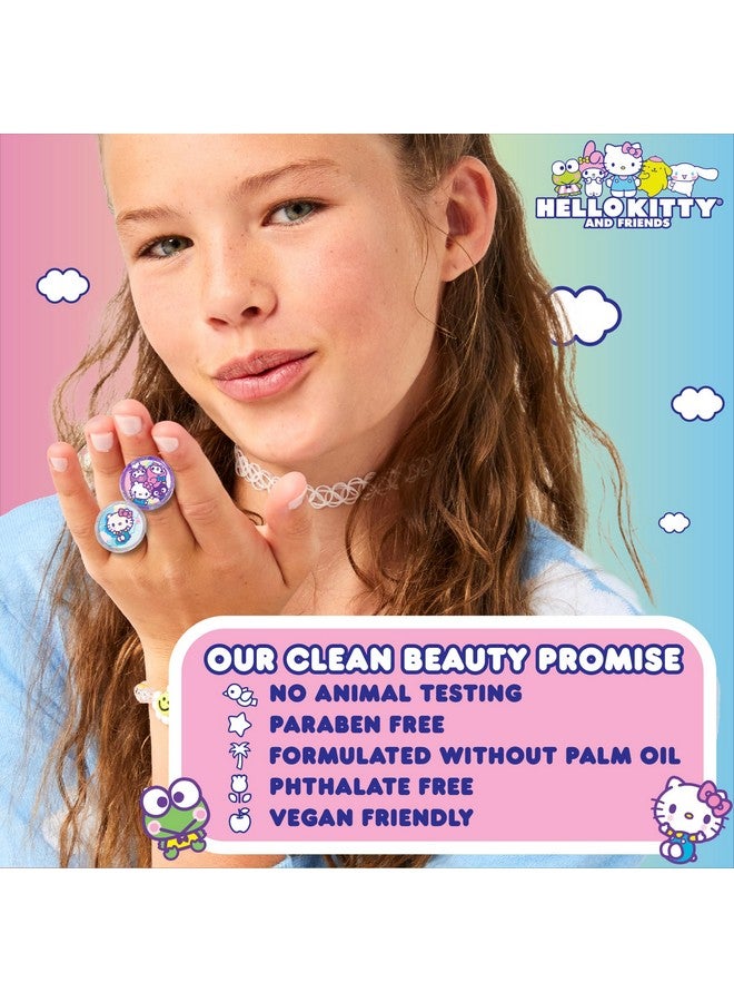 Horizon Group USA Horizon Group USA Sanrio Hello Kitty and Friends Shimmer Lip Gloss Making Kit, Makes 5 Hello Kitty Glitter Lip Gloss Rings, DIY Hello Kitty Lip Gloss Kit, Great Birthday Gift for Ages 6+  - Image 3
