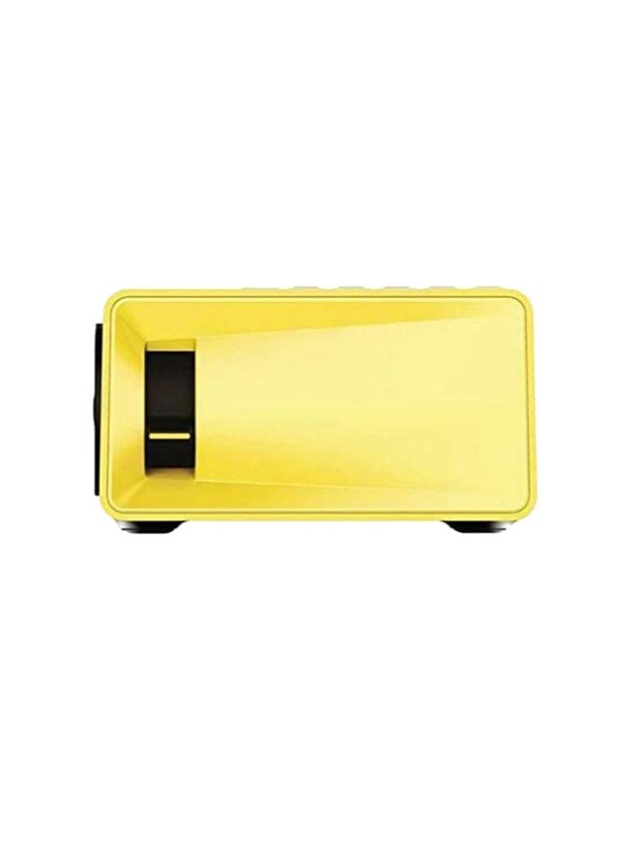 docooler YG300 Portable QVGA LED 400 Lumens Projector With Remote Control YG300 White/Yellow  - Image 3