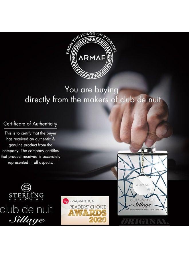 أرماف عطر كلوب دي نوي سيلاج 105 مل - Image 4