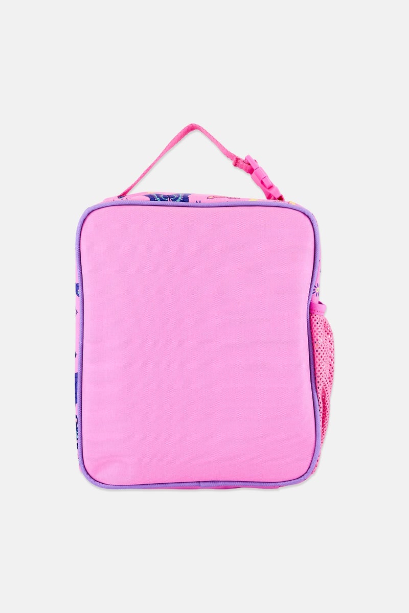 Joe Boxer Kids Girl Butterfly Print Lunch Bag, Multicolor - Image 2