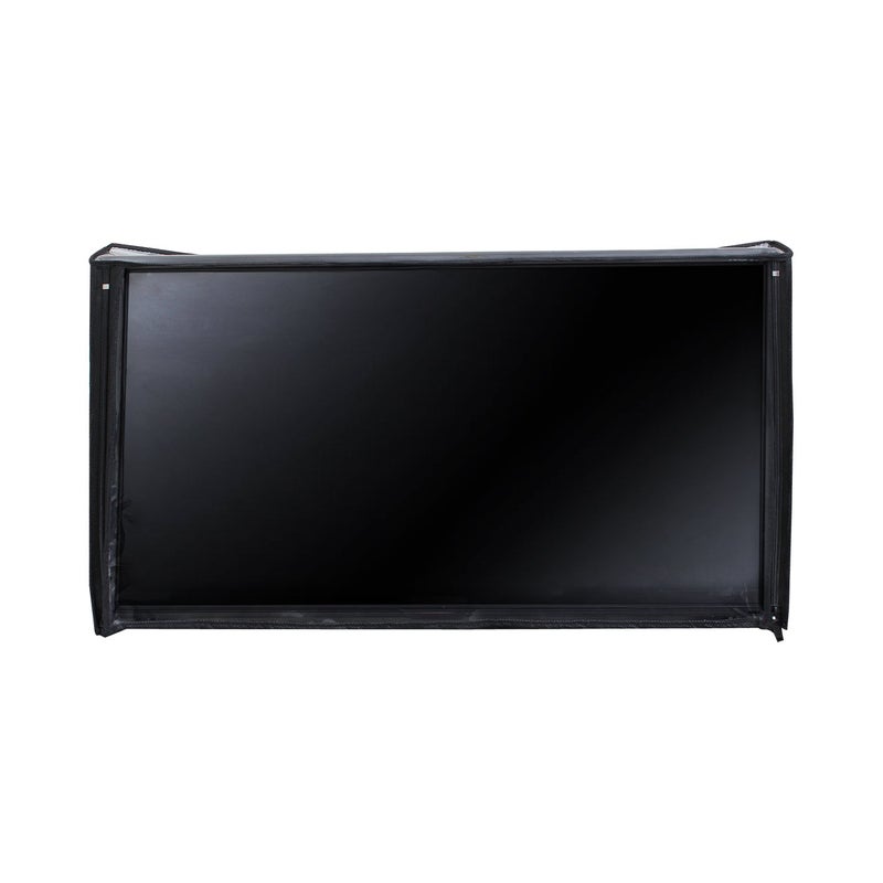Lithara Waterproof PVC LED/LCD Television Cover for Sony 32 Inches | Stainless Steel Zip Lock | (Transparent) - Image 1
