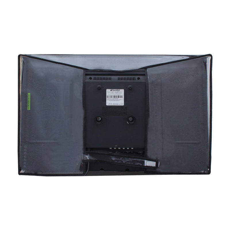 Lithara Waterproof PVC LED/LCD Television Cover for Sony 32 Inches | Stainless Steel Zip Lock | (Transparent) - Image 4