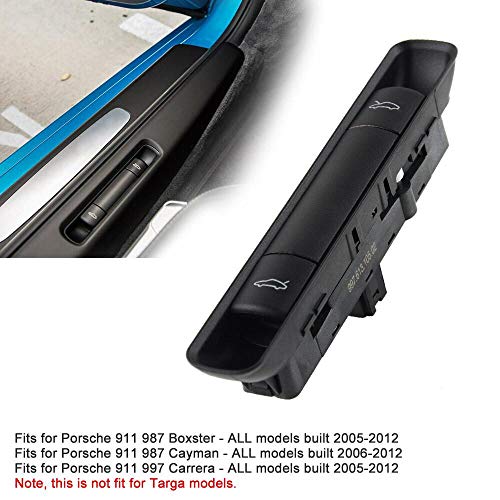Surwit 99761310502A05 Hood and Decklid Release Switch Interior Switch Cover For Porsche 911 Boxster Cayman Carrera 2005-2012 - Image 2