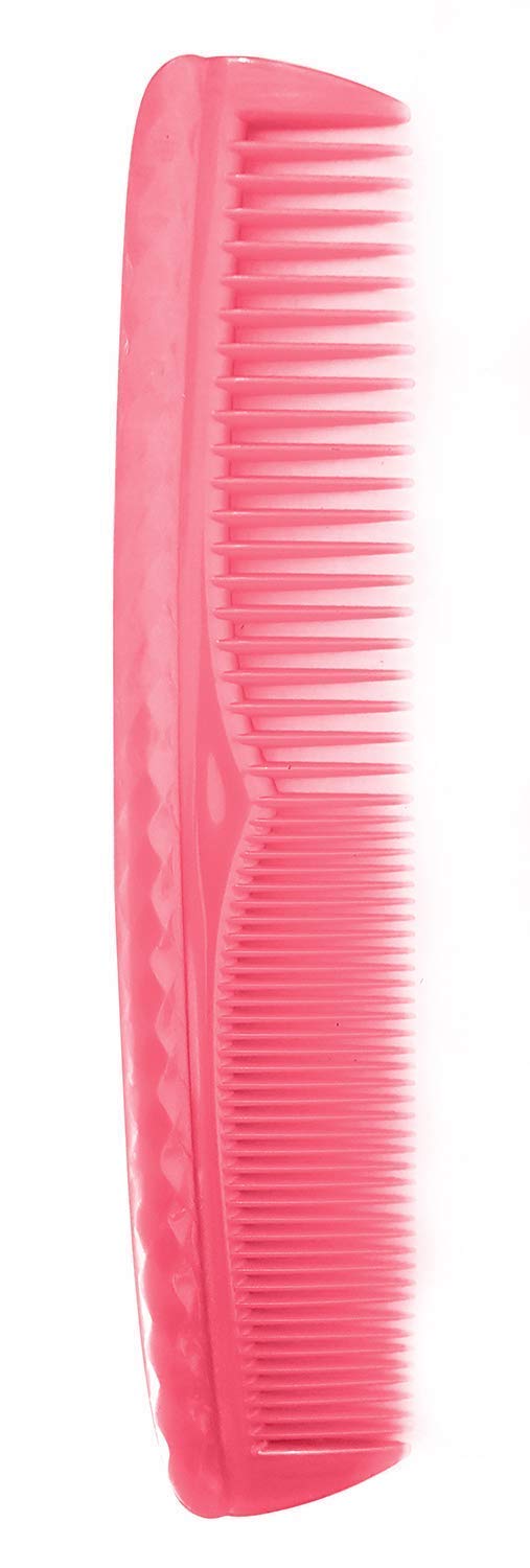 CUVLY® Hair Combs Kit Of Hair Combs Set Of 6 For Women Accessories And With 1 Hand Mirror For Shaving And Makeup For Boys And Girls Home And Salon Use, Multi Color, Pack Of 1 - Image 3