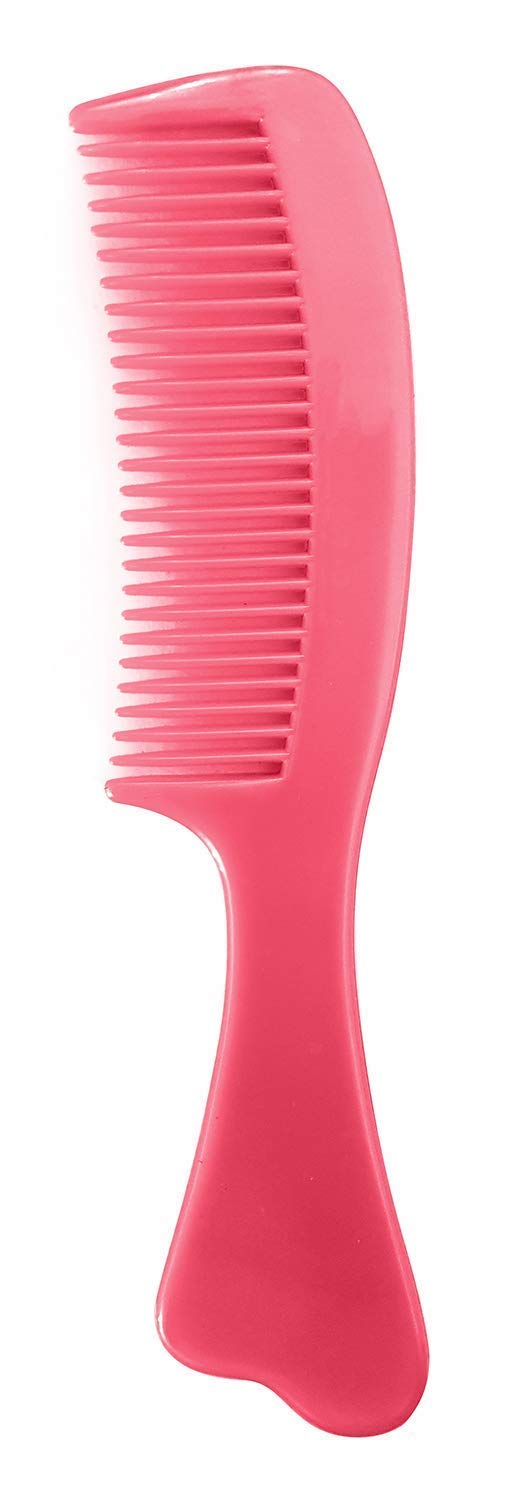 CUVLY® Hair Combs Kit Of Hair Combs Set Of 6 For Women Accessories And With 1 Hand Mirror For Shaving And Makeup For Boys And Girls Home And Salon Use, Multi Color, Pack Of 1 - Image 2
